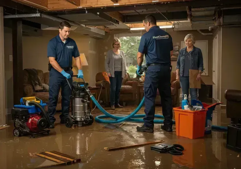 Basement Water Extraction and Removal Techniques process in Milford, IN